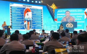 Kapolri Listyo Sigit Tegaskan Dukungan Total Polri Kawal Program Prioritas Pemerintah