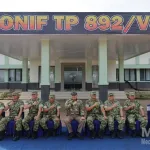 Menhan Sjafrie Sjamsoeddin Tinjau Yonif di Way Tuba: Perkuat Kesiapan Tempur dan Kesejahteraan Masyarakat