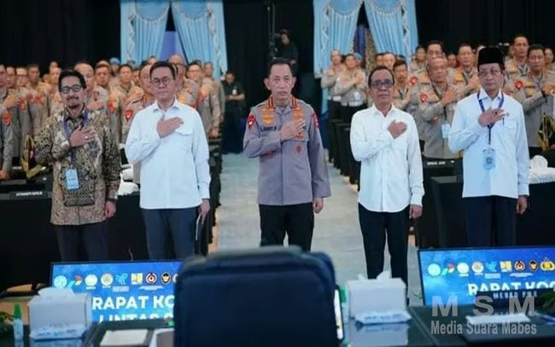 Kapolri Pimpin Rakor Lintas Sektoral Operasi Ketupat 2026: Wujudkan Mudik Aman dan Keluarga Bahagia
