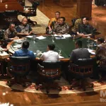 Menhan Sjafrie Sjamsoeddin Hadiri Rapat Strategis Presiden Prabowo di Hambalang Baahas Kampus STEM dan Isu Global