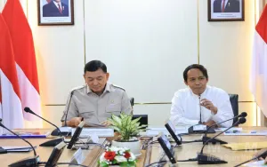 Menhan Sjafrie dan Menhut Raja Juli Antoni Perkuat Sinergi Satgas Penertiban Kawasan Hutan