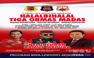 Tiga Ormas Madas Gelar Halalbihalal Sekaligus Launching Bamus Madura