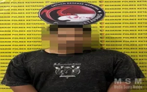 Polisi Amankan Seorang Pria Yang Diduga Sebagai Pengedar Sabu Di Sebuah Rumah Kost