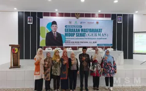 Sosialisasi GERMAS: Ade Rezki Pratama Tekankan Pentingnya Jaminan Kesehatan dan Pola Hidup Sehat di Bukittinggi