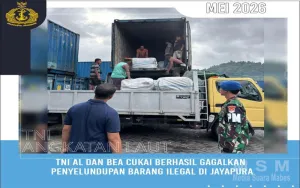 Sinergi TNI AL dan Bea Cukai Gagalkan Penyelundupan Vanili dan Ballpress Senilai Rp1,7 Miliar di Jayapura