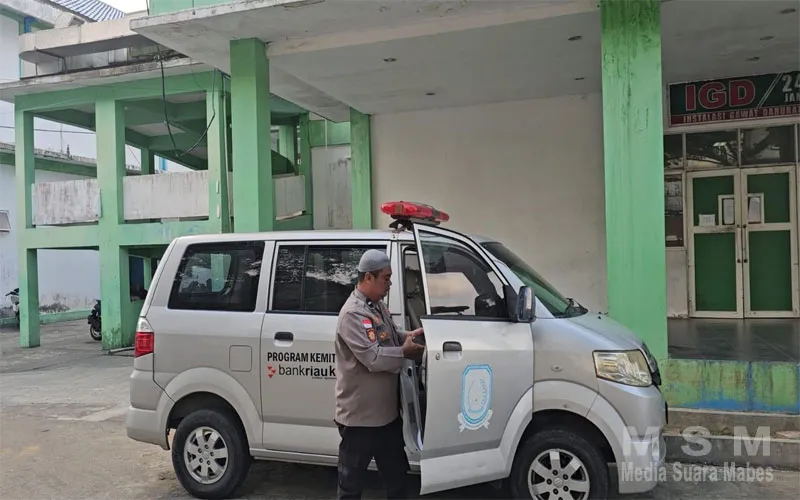 Aipda Raja Faisal Mushawir Hadir di Saat Duka Warga : Polri Untuk Masyarakat