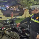 Antisipasi Aksi Balap Liar dan Knalpot Brong, Tim UKL Polres Ketapang Laksanakan Patroli Malam