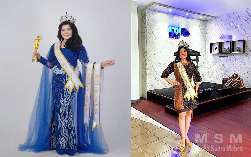 Novallen ZK Siswi Berprestasi dari Bandung Yang Sabet Tiga Thropy