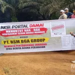 Warga Segar Wangi Duduki Lahan PT RSM BGA Group, Tuntut 20 Persen Plasma