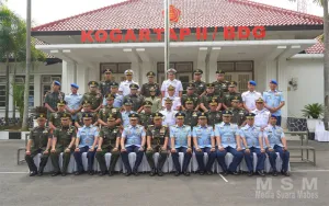 Mayjen TNI Kosasih, S.E., M.M., Pimpin Sertijab Kaskogartap II/Bdg