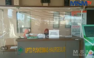 Polres Indramayu Menyambut HUT Bhayangkara Ke 75 Menggelar Vaksinasi Massal