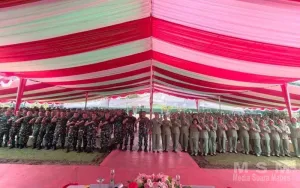 Perkuat Pembinaan Satuan, Pangdam XII/Tpr Kunjungi Kodim Ketapang