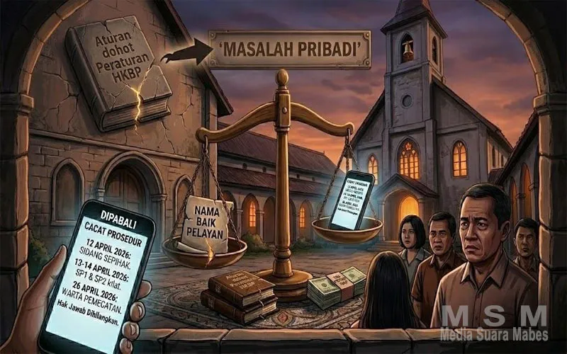 Pembiaran Cacat Prosedur ‘Dipabali’ HKBP Tangkerang: Mengapa Pucuk Pimpinan Terkesan Abai Saat Aturan Gereja Dikangkangi?