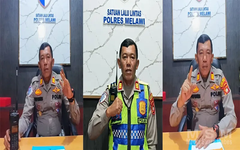 Ploting Point Pagi, Kasat Lantas Sampaikan Terima Kasih Tidak Ada Pelanggaran