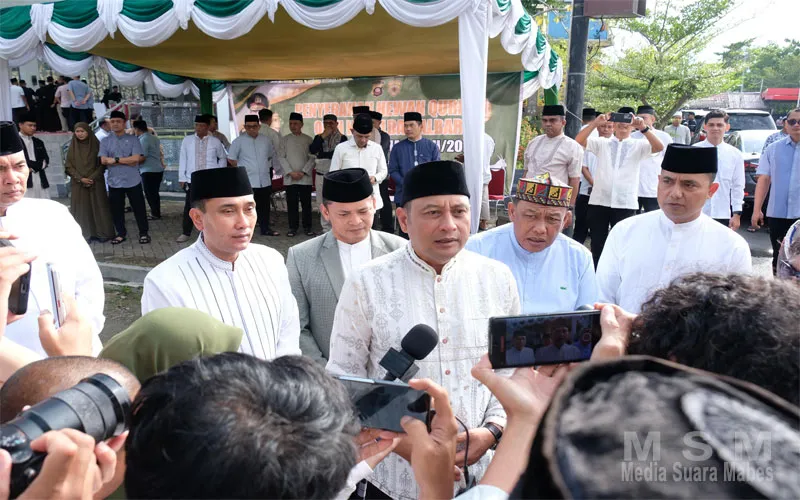 Momentum Idul Adha 1447 H, Polda Kalbar Tebar Kepedulian Lewat Penyaluran 147 Hewan Kurban