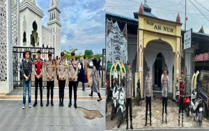 Polres Ketapang Laksanakan Pengamanan Ibadah Sholat Idul Adha di Sejumlah Masjid Wilayah Hukum