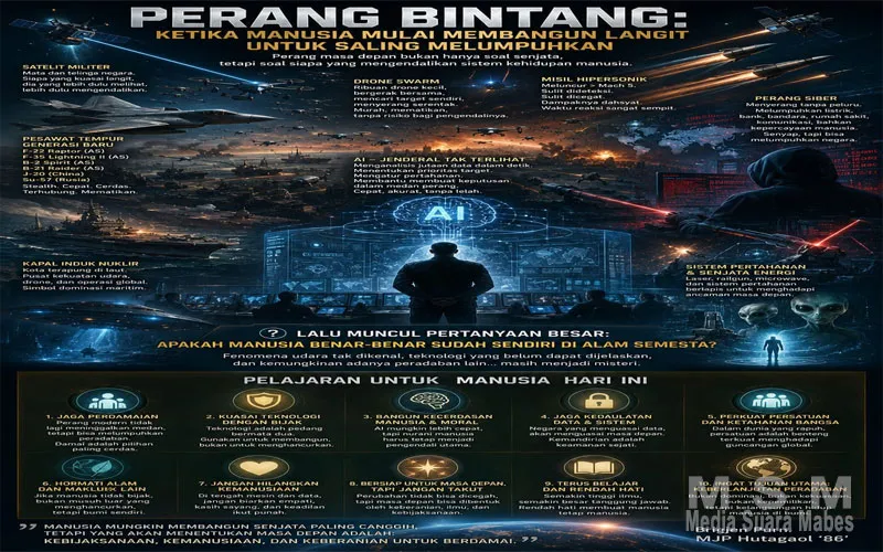 Perang Bintang: Ketika Manusia Mulai Membangun Langit Untuk Saling Melumpuhkan