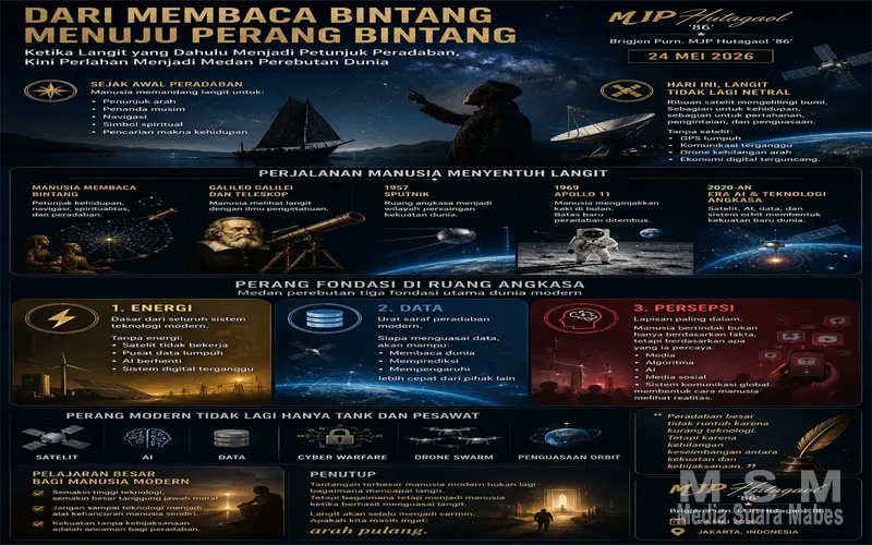 Dari Membaca Bintang Menuju Perang Bintang: Refleksi Peradaban, Teknologi, dan Masa Depan Manusia