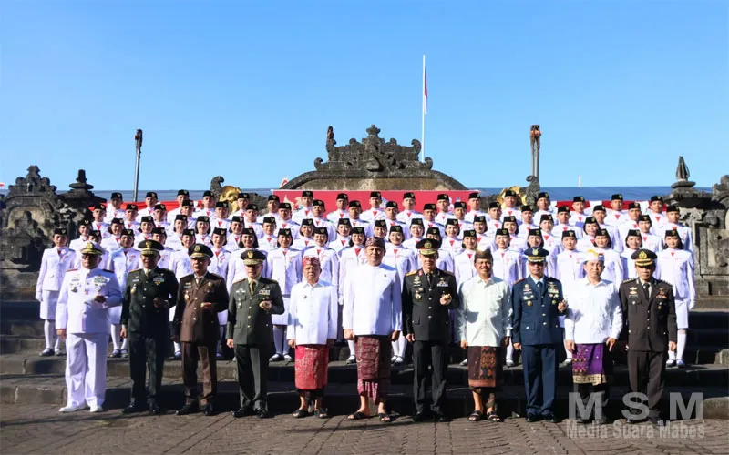 Kapolda Bali Hadiri Upacara Hari Lahir Pancasila