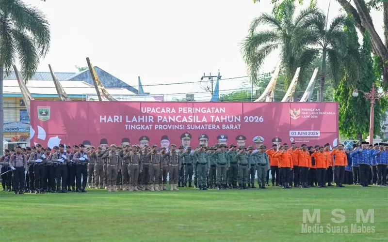 Peringati Hari Lahir Pancasila, Mahyeldi Ajak Masyarakat Rawat Persatuan