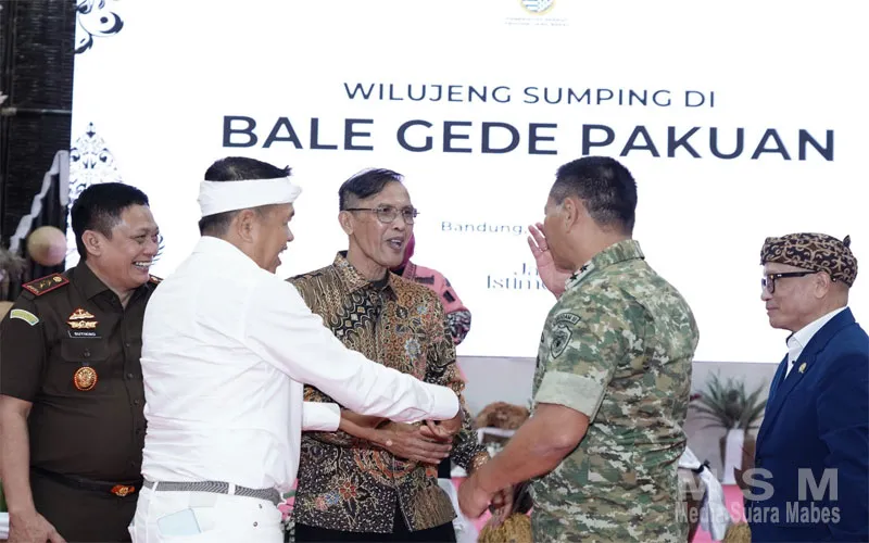 Pangdam III/Siliwangi Hadiri Acara Lepas Sambut Kepala Kejaksaan Tinggi Jawa Barat Tahun 2026