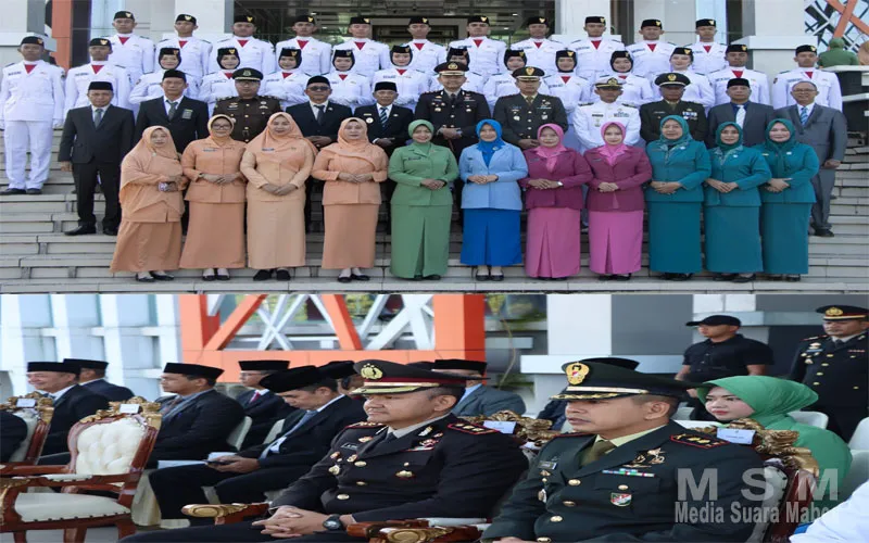 Kapolres Ketapang Hadiri Upacara Peringatan Hari Lahir Pancasila Tahun 2026 di Kantor Bupati Ketapang