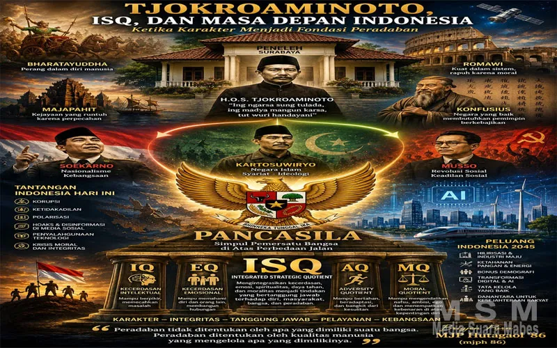 Tjokroaminoto, ISQ Dan Masa Depan Indonesia