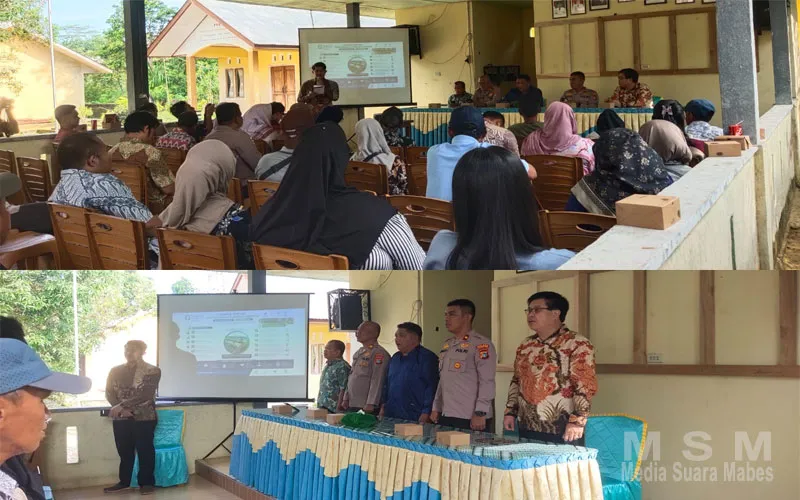Wakapolres Beltim Hadiri Sosialisasi Rencana Pembangunan Di Kawasan Industri Air Kelik Oleh PT.Beltim Indrustrial Park
