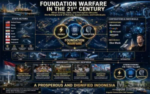 Foundation Warfare: Ketika Energi, Data, dan Persepsi Menjadi Medan Pertarungan Baru Dunia Abad ke-21