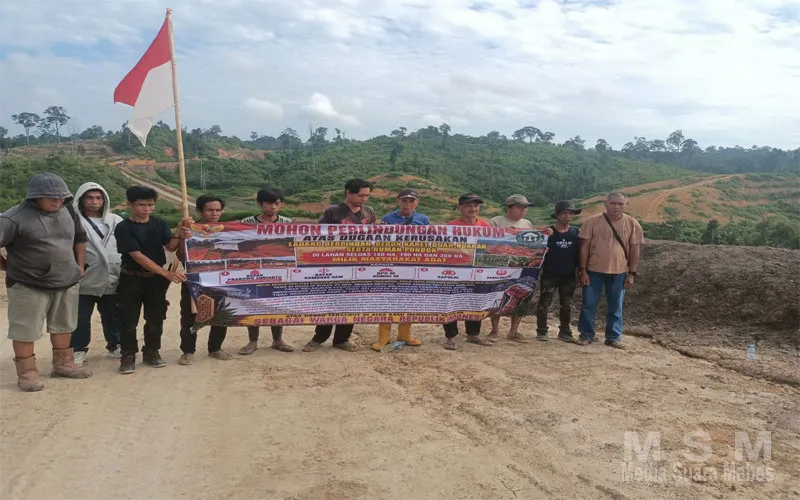 Lebih Tiga Puluh Warga Korban PT NPR Datangi Lahan, Desak Bayar: “Jangan Sampai Ada Benangin Jilid II”