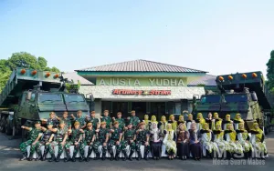 Di Tengah Memanasnya Konflik Dunia, Danpussenarmed dan Pangdivif 2 Kostrad Pastikan Kesiapan Alutsista Astros Yonarmed 1/Ajusta Yudha