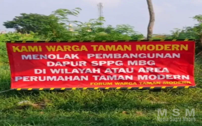 Warga Taman Modern Sampaikan Penolakan terhadap Rencana Pembangunan Dapur SPPG MBG di Area Perumahan