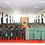 Saat Prajurit 412 Menjaga Perdamaian Dunia di Kongo, Pangdivif 2 Kostrad Datangi Keluarganya di Purworejo