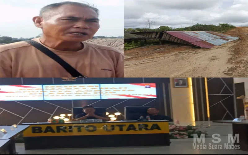 Kesimpulan Mediasi 28/2/2025 Di Polres Barito Utara Tidak Terlaksana, Ladang Warga Hancur Digarap PT NPR