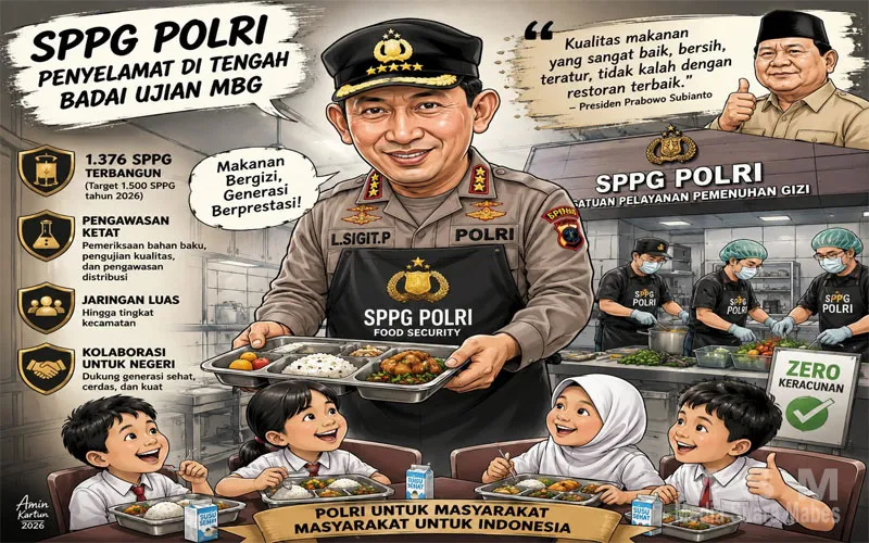 SPPG Polri Dinilai Berkontribusi Besar dalam Menjaga Keberhasilan Program Makan Bergizi Gratis