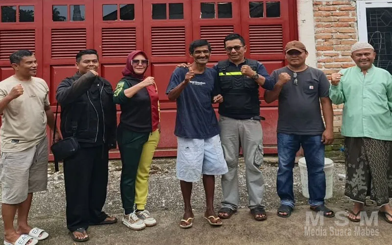 LAMI Berhasil Membantu Oyon Keluar dari Penderitaan, Bupati dan Warga Beri Penghargaan