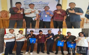 Sosialisasi Rencana Pembentukan Desa Binaan Imigrasi Di Desa Telukawur