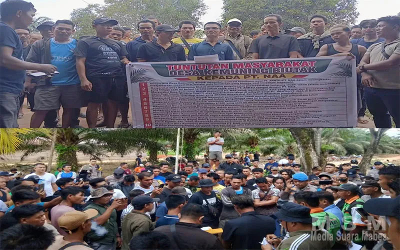 “Gawat” Puluhan Bahkan Sampai Ratusan Warga Desa Kemuning Biutak Geruduk PT NAA, Sampaikan 10 Tuntutan Ada Apa…?