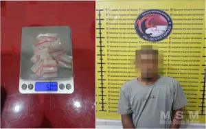 Miliki Sabu, Pria Di Kecamatan Kendawangan Diamankan Polisi