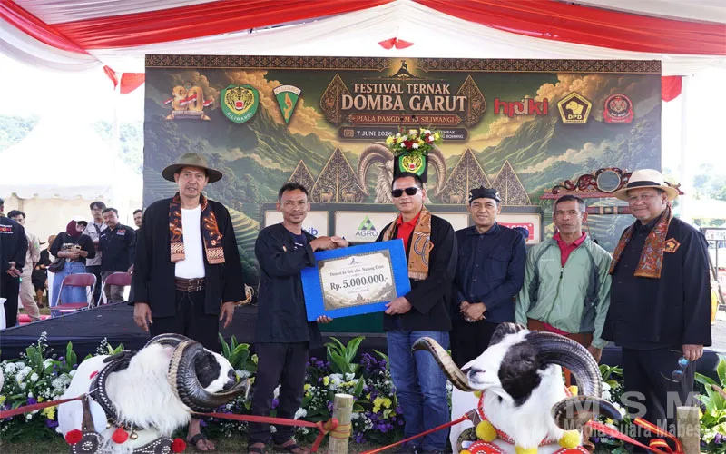 Pangdam III/Siliwangi Dukung Pelestarian Domba Garut Melalui Festival Peternak di Cimahi