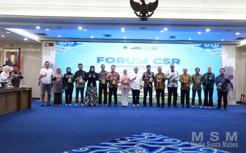 Kolaborasi untuk Negeri, UBP Saguling Raih Apresiasi dalam Forum Sinergitas CSR Jawa Barat