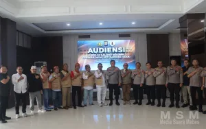 Audiensi Bersama GDAN, Kapolda Kalteng Komitmen Perkuat Pemberantasan Narkoba