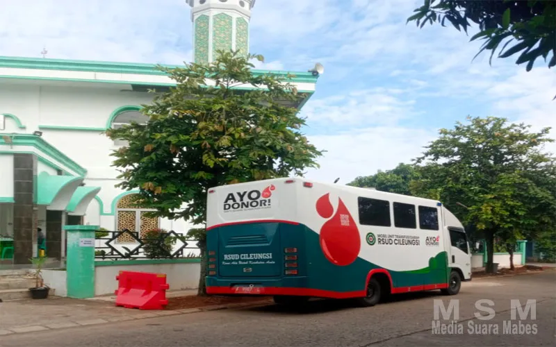 Sambut Tahun Baru Islam 1448 H, Masjid Rabiatul Adawiyah Cileungsi Gelar Aksi Sosial Donor Darah