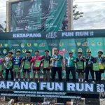 Mewakili Kapolres Ketapang, Wakapolres Ketapang Hadiri Kegiatan Fun Run 2K dan 5K