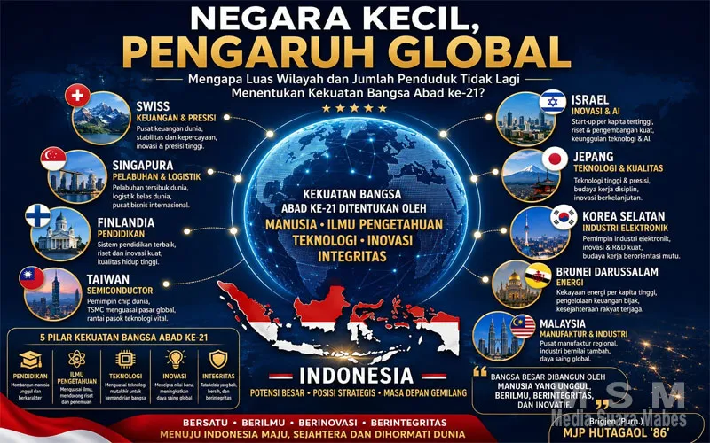 Negara Kecil, Pengaruh Global: Pelajaran bagi Indonesia di Abad ke-21