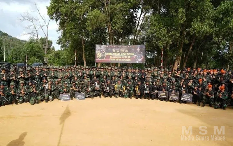 Pangdam XII/Tpr Tutup Lomba Tembak HUT ke-68 Kodam: Momentum Perkuat Sinergi TNI-Polri