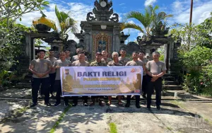 Dalam Rangka Hari Bhayangkara Ke-80, Sat Samapta Polres Ketapang Laksanakan Bakti Religi di  Tempat Ibadah