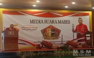 Kabiro Pacitan Hadiri HUT Ke-5 Media Suara Mabes (MSM) Di Bandung