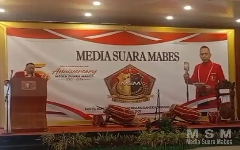 Kabiro Pacitan Hadiri HUT Ke-5 Media Suara Mabes (MSM) Di Bandung
