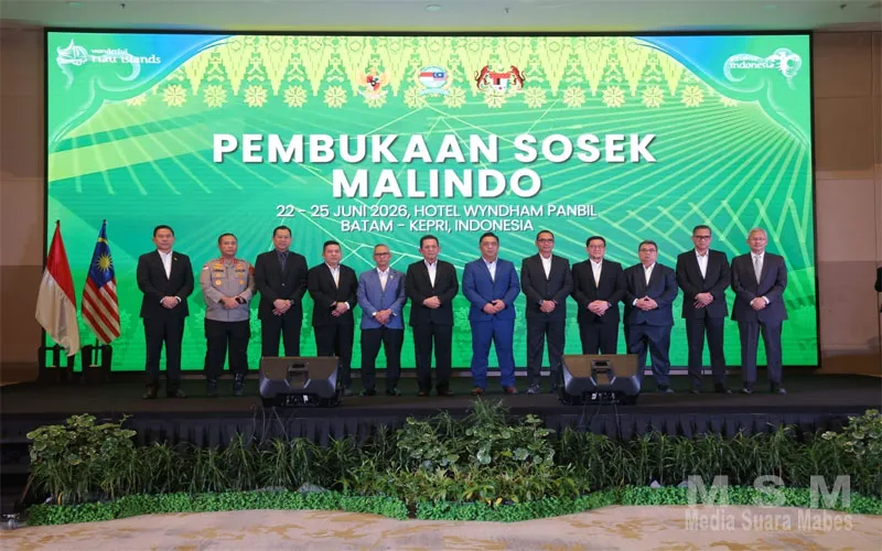 Kapolda Kepri Hadiri Pembukaan Persidangan Sosek Malindo ke 22 di Batam